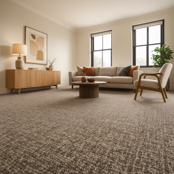 Koberec metráž Optik 16 šedobéžová