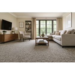 Koberec metráž Optik 16 šedobéžová