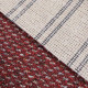 Metrážny koberec Rubin 2159 red