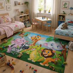 Detský kusový koberec Torino kids 239 JUNGLE