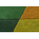 Ručne všívaný kusový koberec Illusion Prism Green / Multi