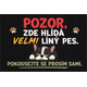 Rohožka "Líný pes"