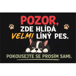 Rohožka Lenivý pes 40x60 cm – na von aj na doma