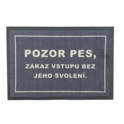 Rohožka so psím dovolením 40x60 cm – na von aj na doma
