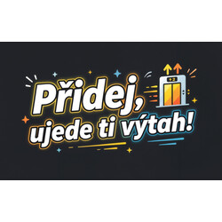 Rohožka "Pridaj, ujde tí výťah" 40x60 cm – na von aj na doma