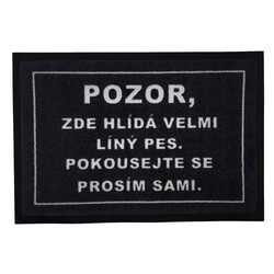 TRHÁK: Rohožka Lenivý pes 40x60 cm - na von aj na doma