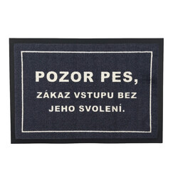 TRHÁK: Rohožka so psím dovolením 40x60 cm - na von aj na doma