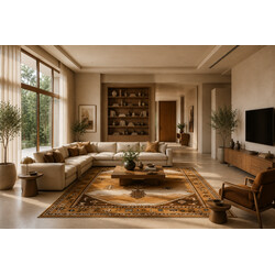 Kusový koberec TEHERAN T-375 beige