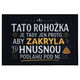Rohožka Hnusná podlaha 40x60 cm