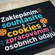 Rohožka Zaklopaním súhlasíte s cookies 40x60 cm