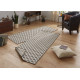 Kusový koberec Twin-Wendeteppiche 103127 braun creme – na von aj na doma