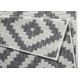 Kusový koberec Twin-Wendeteppiche 103132 grau creme
