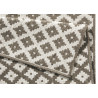 Kusový koberec Twin-Wendeteppiche 103127 braun creme – na von aj na doma