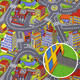 Detský koberec cesta metráž Big City 97 výhodne na mojkoberec.sk