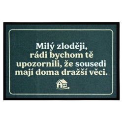 Rohožka Milý zlodeji 40x60 cm – na von aj na doma