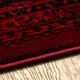 Kusový koberec ORIENT 5365 vínová / černá