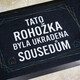 Rohožka "Ukradnuté susedom"