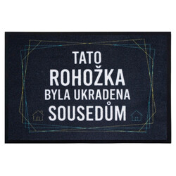 Táto rohožka bola ukradnutá susedom 40x60 cm - na von aj na doma