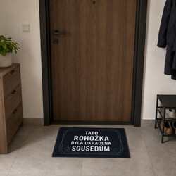 Tato rohožka byla ukradena sousedům 40x60 cm - na ven i na doma