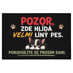 Rohožka Líný pes 40x60 cm - na von aj na doma