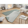 Kusový koberec Twin-Wendeteppiche 103117 grün creme – na von aj na doma