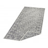 Kusový koberec Twin-Wendeteppiche 103116 grau creme – na von aj na doma