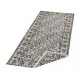 Kusový koberec Twin-Wendeteppiche 103113 schwarz creme – na von aj na doma