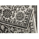 Kusový koberec Twin-Wendeteppiche 103113 schwarz creme – na von aj na doma