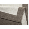 Kusový koberec Twin-Wendeteppiche 103107 creme braun – na von aj na doma