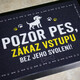 Rohožka so psím povolením 40x60 cm