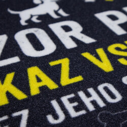 Rohožka so psím povolením 40x60 cm - na von aj na doma