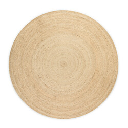 Kusový koberec Jute Braided 106007 Ivory kruh