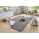 Kusový koberec Twin-Wendeteppiche 103097 grey cream – na von aj na doma