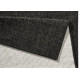 Kusový koberec Twin-Wendeteppiche 103096 schwarz creme – na von aj na doma