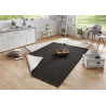 Kusový koberec Twin-Wendeteppiche 103096 schwarz creme – na von aj na doma
