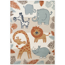 Detský koberček Adventures 106213 Cream Multicolor