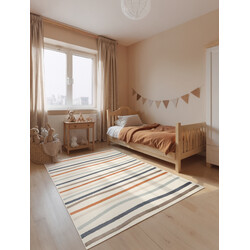 Detský koberček Adventures 106213 Cream Multicolor
