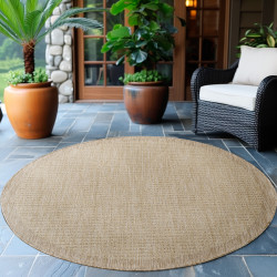 Kusový koberec Giza 1410 Beige kruh