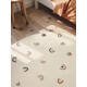Detský koberec Adventures 106414 Cream Multicolor kruh