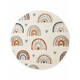 Detský koberec Adventures 106415 Cream Multicolor kruh