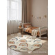 Detský koberec Adventures 106415 Cream Multicolor kruh