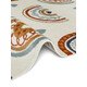 Detský koberec Adventures 106415 Cream Multicolor kruh