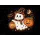 Rohožka Halloweenský duch 40x60 cm