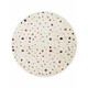 Detský koberec Adventures 106419 Cream Multicolor kruh