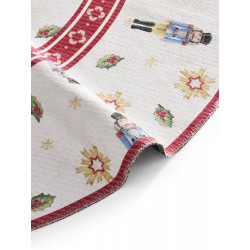DOPRODEJ: 160x160 (průměr) kruh Kusový koberec Villeroy & Boch Toy's delight 106274 Cream, Red kruh