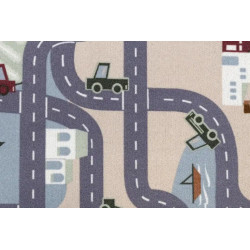Detský kusový koberec Scanroad 39 štvorec