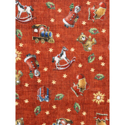 Kusový koberec Villeroy & Boch Toy's delight 106276 Cream, Red kruh