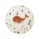 Detský koberec Adventures 106421 Cream Multicolor kruh