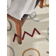 Detský koberec Adventures 106422 Cream Multicolor kruh