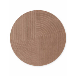 Kusový koberec Vikosa Arcura 106300 Brown kruh